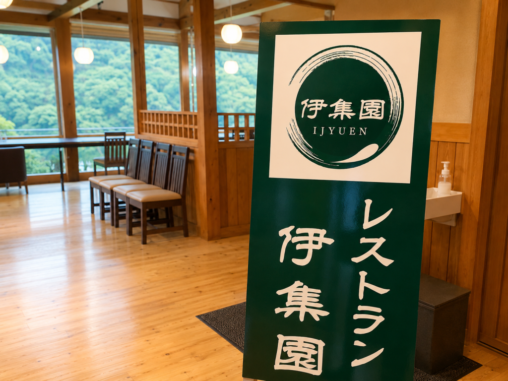 レストラン伊集園の営業について