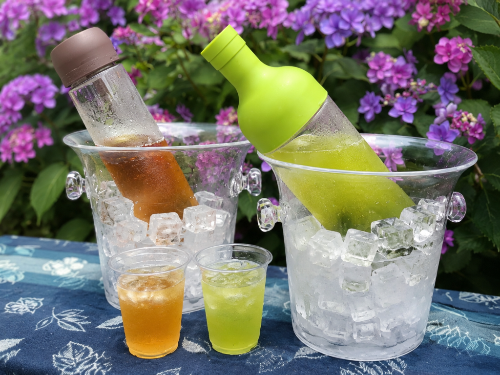 水出し緑茶・ほうじ茶をご用意しています